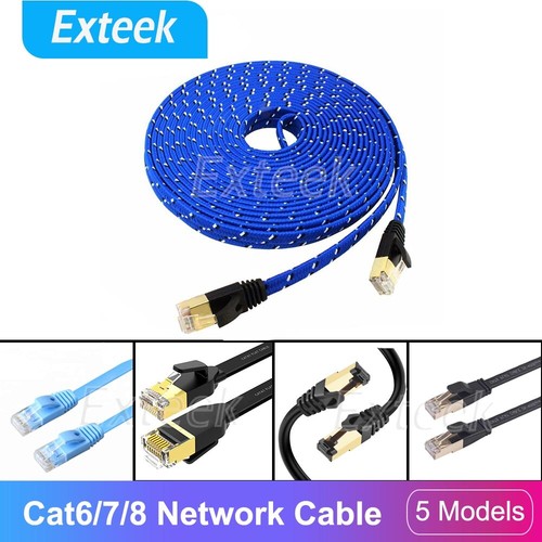 Cat 6 Cat 7 Cat 8 RJ45 UTP Network Lan Cable High Speed Patch