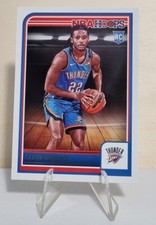 2023-24 Panini NBA Hoops #252 Cason Wallace RC Oklahoma City Thunder