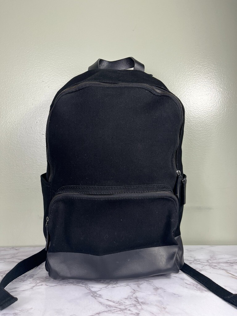 Everlane Medium The Dipped Zip Backpack Black | eBay display picture 2