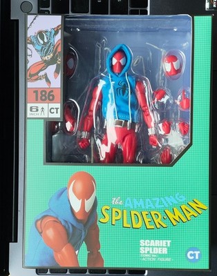 CT Toys MAFEX #186 Spider-Man Scarlet Spider Comic Version 6