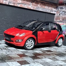 1/18 Scale Diecast Car Kyosho Smart Forfour W454 Used