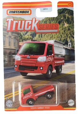 Matchbox Subaru Sambar Truck 2021 Truck Serie 2/12 rot NEUWERTIG