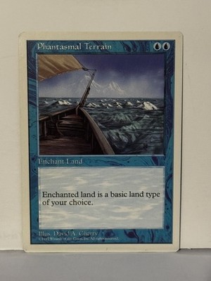 Phantasmal Terrain Fifth Edition NM MTG Magic Fast Shipping