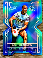 2026 NRL SELECT 'COLOURS DIE-CUT' TRADING CARD - WILLIAM KENNEDY/SHARKS