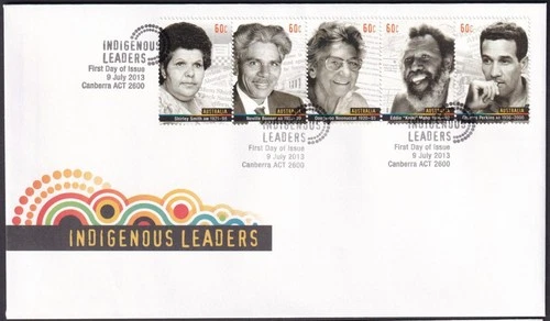 AUSTRALIA - 2013 'INDIGENOUS LEADERS' First Day Cover [F3866]
