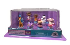 Disney Doc McStuffins Deluxe 8 piece Figurine Play Toy Set Lambie, Chilly NEW