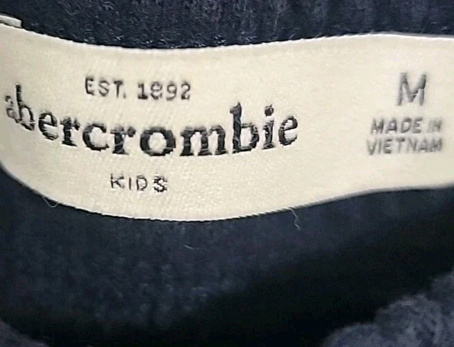 Abercrombie Kids Blue Sweatpants Size Medium. 23" Inseam - Image 2 of 3
