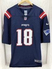 ⭐Nike Matthew Slater #18 New England Patriots NFL Game Jersey Men's LARGE
