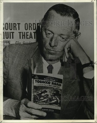 tobacco road writer 1953 Press Photo 