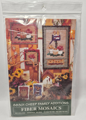NIP! Cheep Family Additions Quilt Pattern by Fiber Mosaics