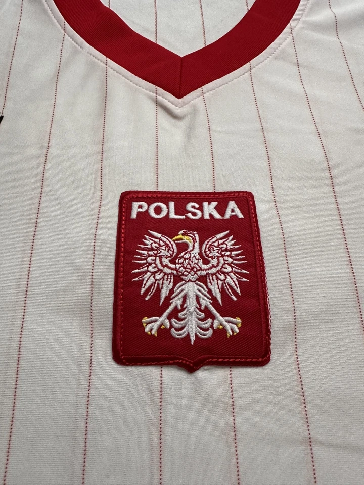 Poland home retro jersey- Size L - Image 2 of 4