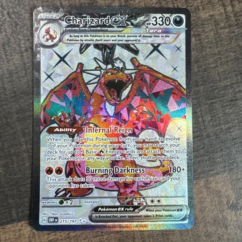 Charizard ex - Obsidian Flames #215 Price & Value | PokeScope