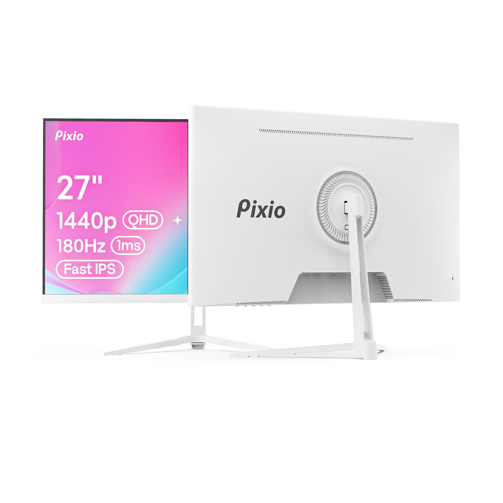 Pixio PX278 Wave 27" 180Hz 1440P IPS Gaming Monitor | Certified Refurbished
