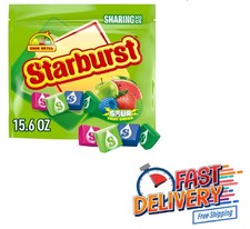 Starburst Sour Fruit Chews 1 LB Bulk Assorted Sour Chewy Candy