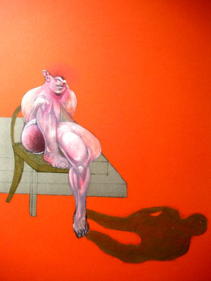 FRANCIS BACON: Schöne Lithographie limitiert auf 250 Exemplare signiert, 50x65cm