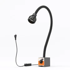 Magnetic Work Light,Three-ColorTemperature,1320 Lumen 120v FlexibleGooseneck ...