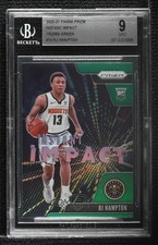 2020-21 Panini Prizm Instant Impact Green Prizm RJ Hampton #10 BGS 9 MINT 07mp