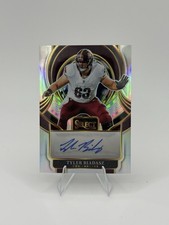 Panini 2025 Select Tyler Biadasz Washington Commanders Signatures Silver Auto