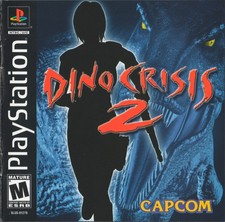 - Dino Crisis 2 NTSC USA PS1 Front Back Box Art Case Insert Cover Only