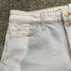 NWT Universal Thread Women’s Vintage Midi Cream Denim Shorts Gold Accent 6/28 — photo 2