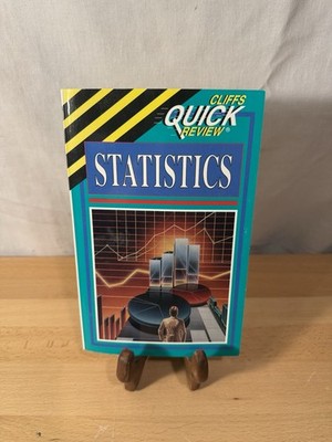 Statistics by Cliffs Notes Pre Owned Paperback