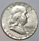 1963-D Franklin Half Dollar - 90% Silver - XF - #1523EB