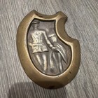 Vintage Brass Novelty Trinket Dish Ashtray Naughty Risque Double Sided — photo 2