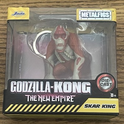 Jada Toys MetalFigs Skar King Godzilla x Kong The New Empire Figure Keychain NIP