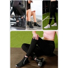 2pcs Water Shoes Quick Dry Rubber Nylon High Top Breathable Anti Slip Beach