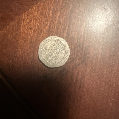   1982 Great Britain 20 Pence Silver Proof Piedfort Mint