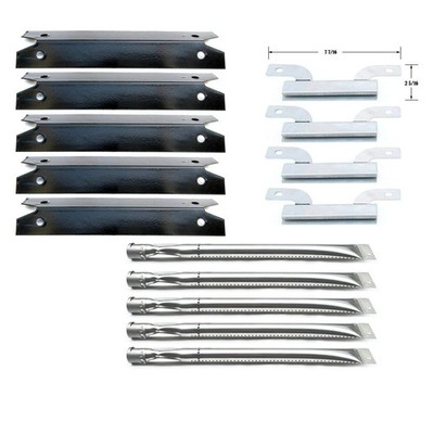 Replacement Parts Kit for Gas Grill Brinkmann 8101575W Burner Tubes Heat Plate