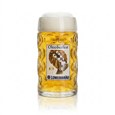 L&ouml;wenbr&auml;u Krug 0,5l Oktoberfest Edition Humpen Seidel Bierkrug Dimpel M&uuml;nchen