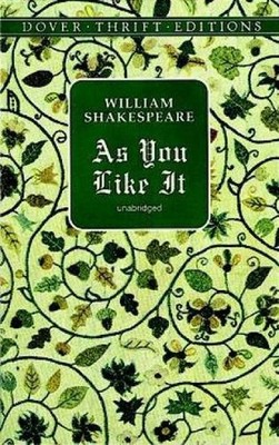 As You Like it: Dover Thrift Edition by William Shakespeare (English) Paperback 