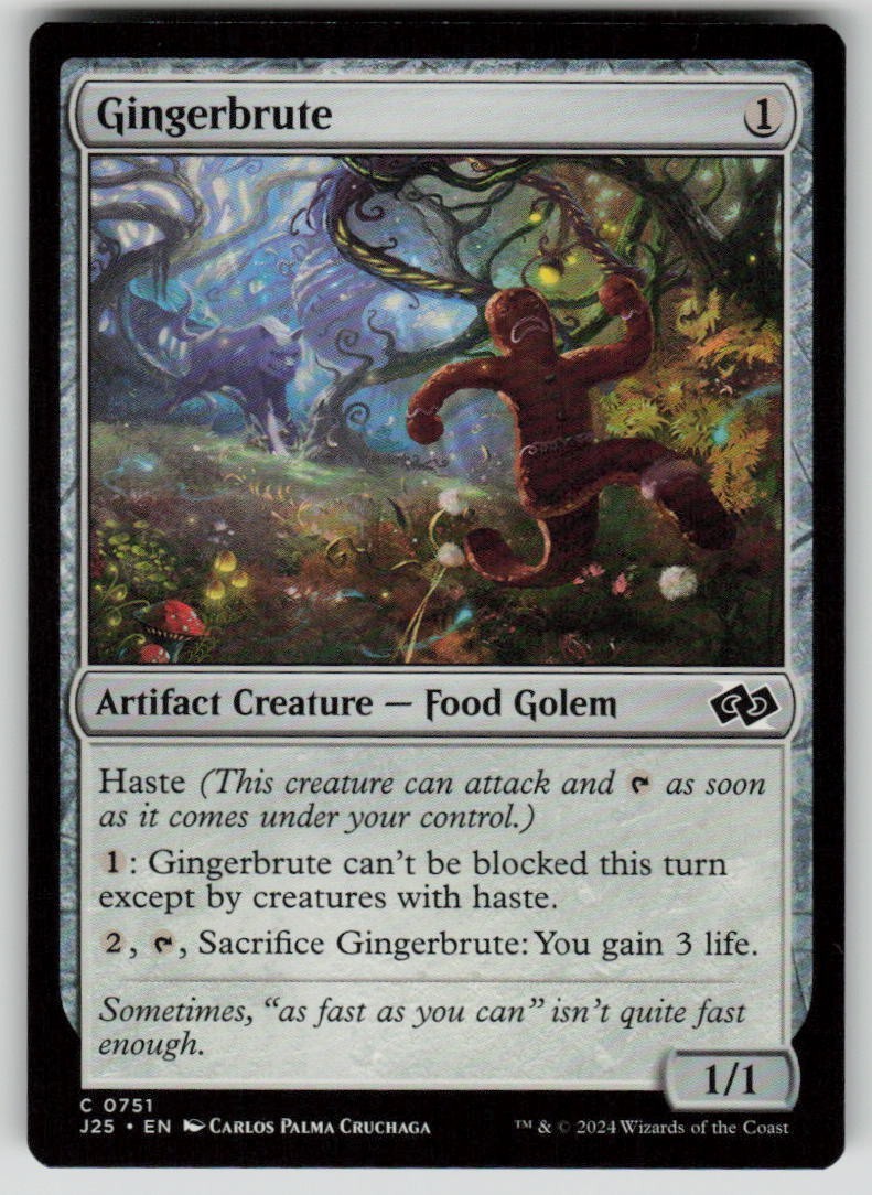 Gingerbrute Common Foundations Jumpstart 751 MTG Near Mint
