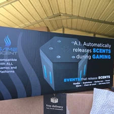 GameScent Console Atomizer , Adaptor With 6 Primary Scents