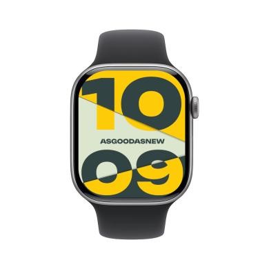 Apple Watch Series 11 GPS 42mm Aluminium Sportarmband schwarz M/L space grau **
