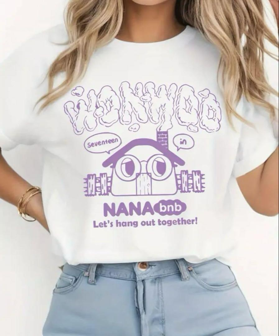 SEVENTEEN - NANATOUR SEVENTEEN Tシャツ WONWOO Seventeen Nana Tour Shirt Wonwoo, Nanatour With Seventeen