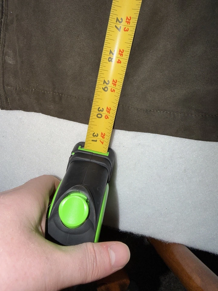 Weatherproof Men’s 3XL Brown Microsuede Bomber Jacket Zip Up CLEAN - Image 4 of 4