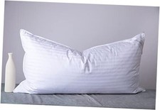 King Size Goose Down Feather Hotel Collection Bed Pillows for King Pack of 1 
