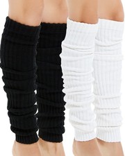 Extra Soft Over the Knee High Leg Warmer Artificial Wool Thigh High Leg Warmers