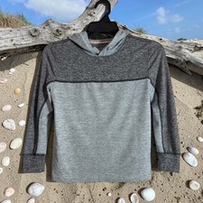 Tommy Bahama Hoodie T-Shirt Youth Unisex Medium 7/8 Gray