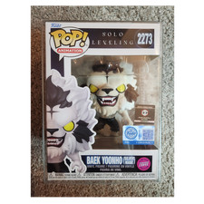 Funko Pop! Solo Leveling Baek Yoonho Silver Mane Flocked CCE