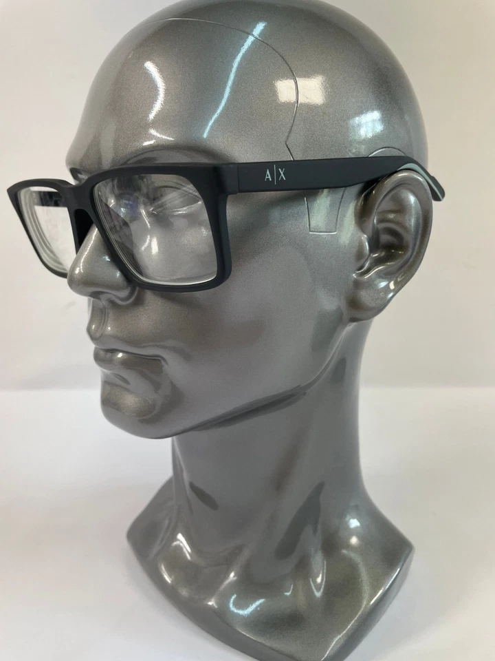 Marco óptico para gafas Armani Exchange AX3118U 8058 55-17-145 negro mate Foto 3 de 4