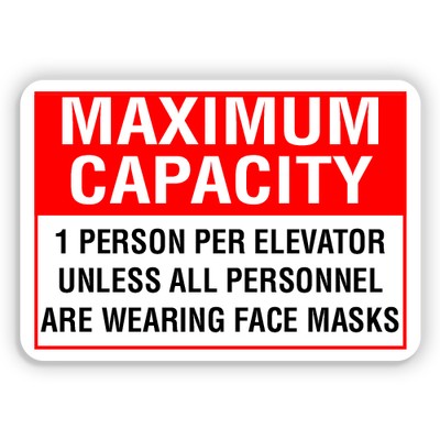 MAXIMUM CAPACITY PER ELEVATOR