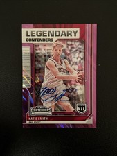 2025 Panini Ohio State NIL Katie Smith #40 Legendary Contenders Pink Auto /50 SP