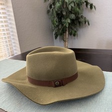 Rockin By Cavenders Felt Western Wool Hat Size Small