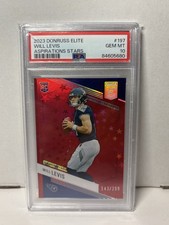 2023 Panini Donruss Elite Rookies Will Levis #197 Aspirations Stars /299 PSA 10