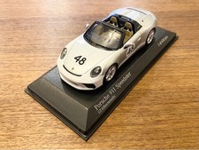 Minichamps 1/43 Porsche 991.2 911 Speedster Heritage Silver Model Car