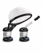 2-in-1 Hair Steamer Facial Steamer Hood Salon Machine Portable Personal Spa