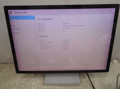 Microsoft Surface Studio 4K 28'' AIO i5-6440HQ 8GB RAM no HD no OS #2(S29-0)